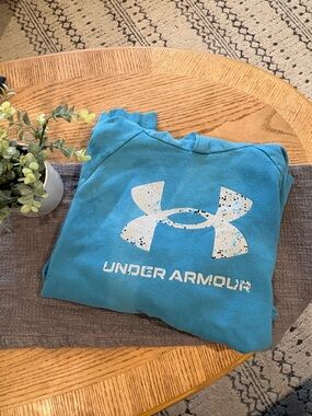 Under Armour Teal Fleece Pullover Hoodie